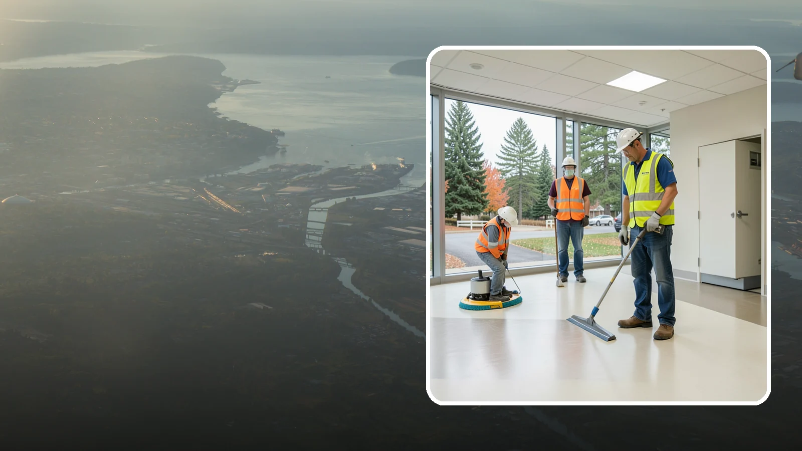 Floor Care & Refinishing in Fife, Pierce County, WA - Restore and protect hard and resilient floors in public buildings with professional stripping, refinishing, and care.
