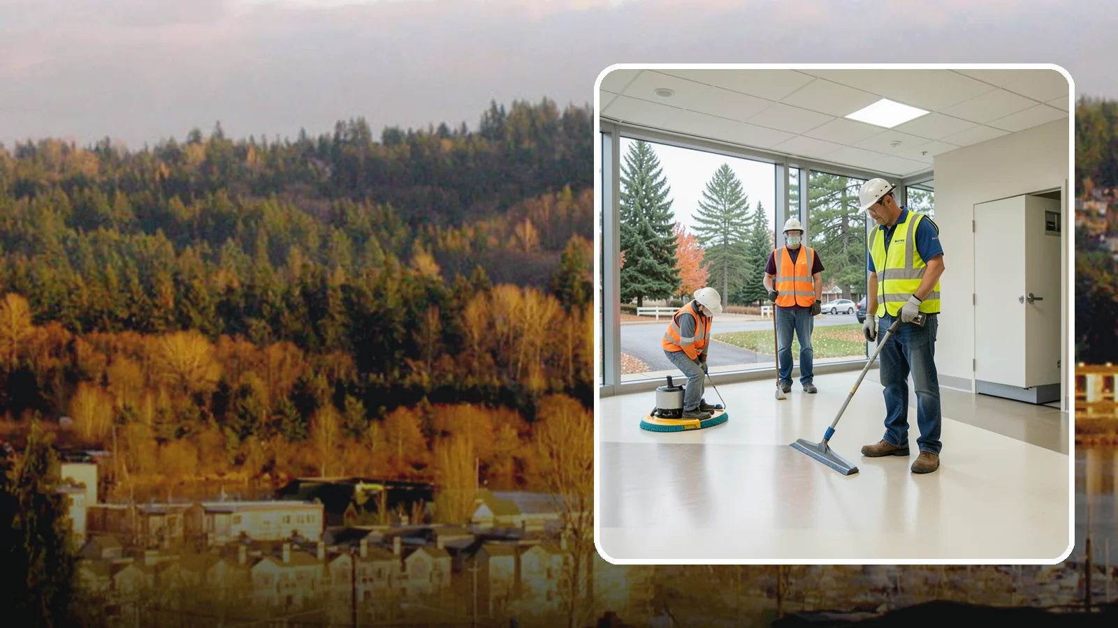 Floor Care & Refinishing in Kenmore, King County, WA - Restore and protect hard and resilient floors in public buildings with professional stripping, refinishing, and care.