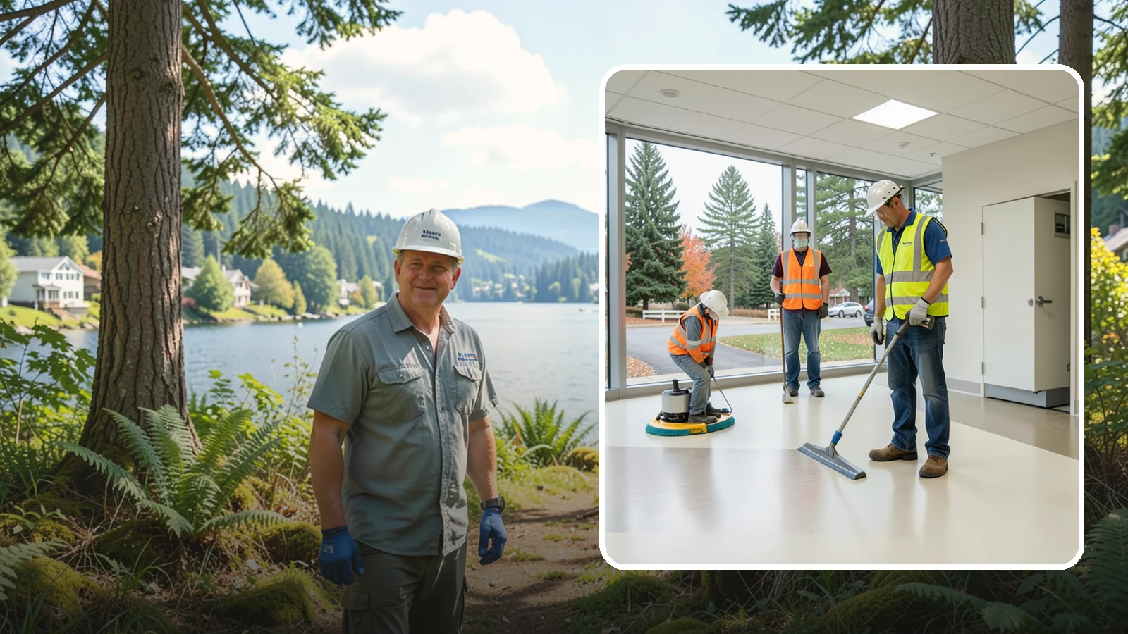 Floor Care & Refinishing in Milton, King County, WA - Restore and protect hard and resilient floors in public buildings with professional stripping, refinishing, and care.