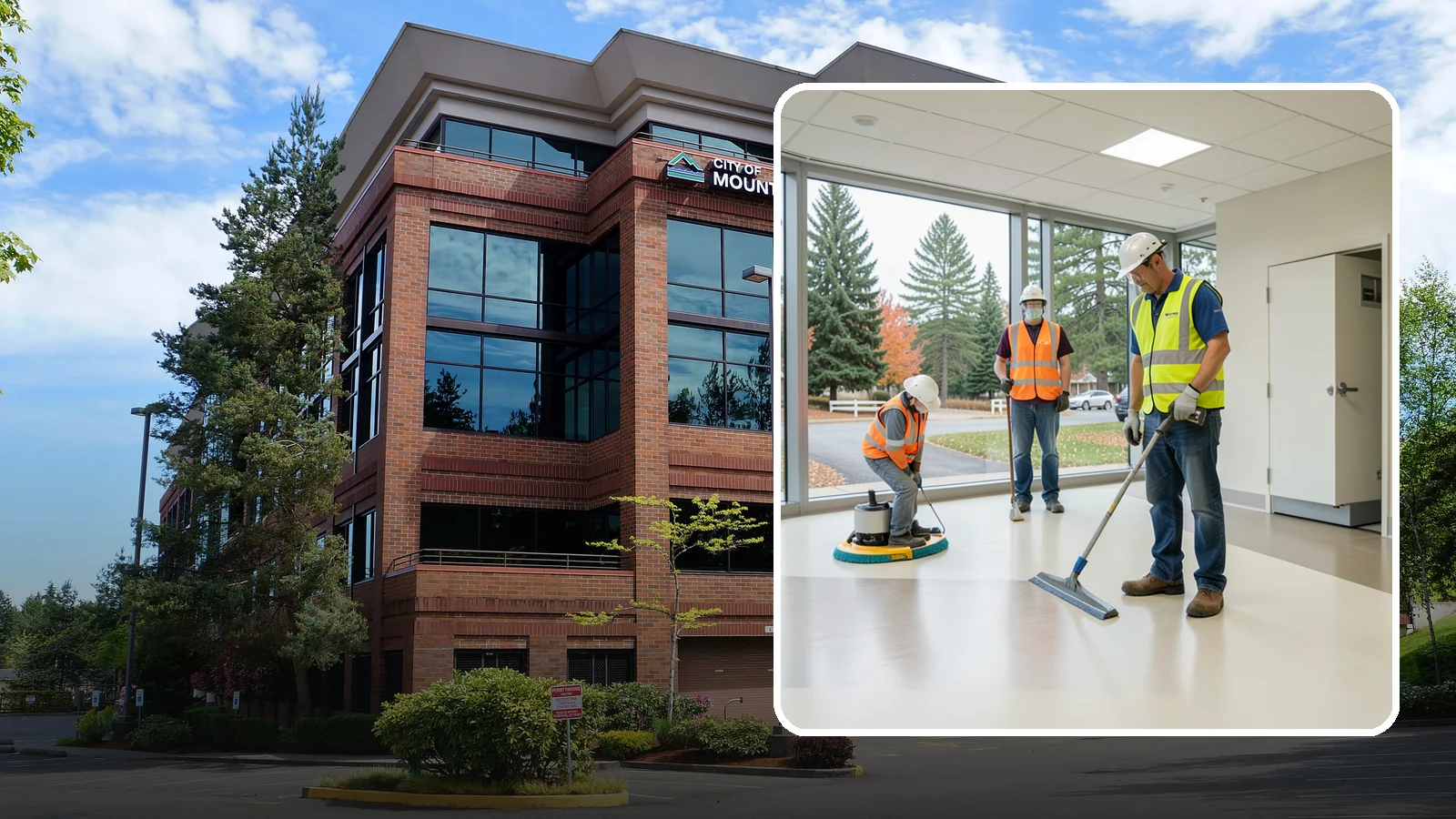 Floor Care & Refinishing in Mountlake Terrace, Snohomish County, WA - Restore and protect hard and resilient floors in public buildings with professional stripping, refinishing, and care.