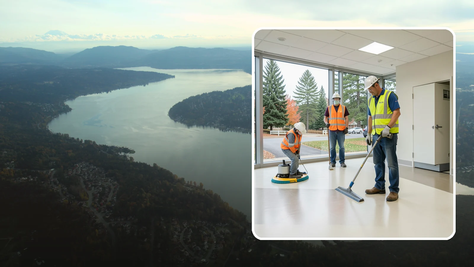 Floor Care & Refinishing in Sammamish, King County, WA - Restore and protect hard and resilient floors in public buildings with professional stripping, refinishing, and care.