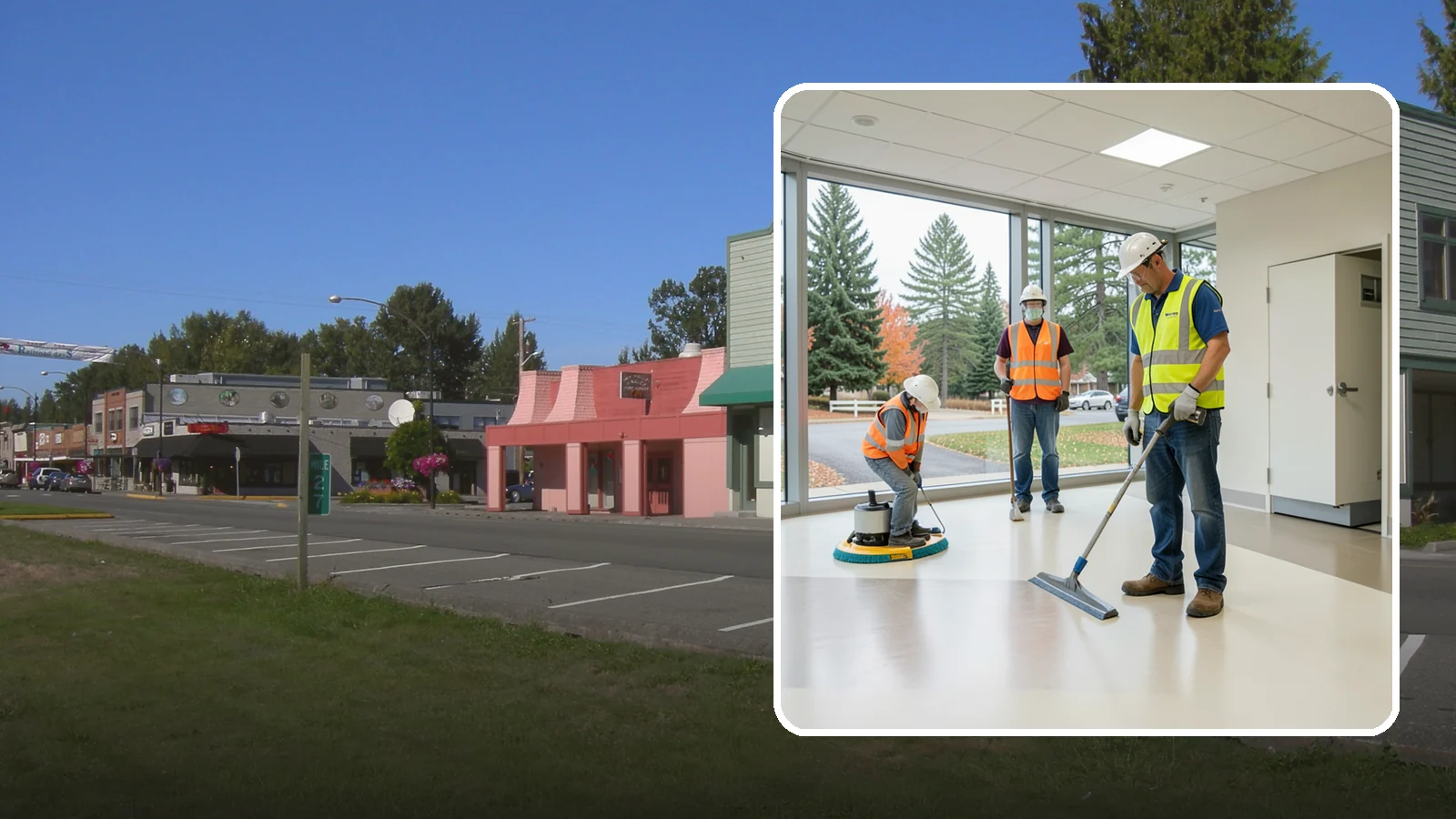 Floor Care & Refinishing in Snoqualmie, King County, WA - Restore and protect hard and resilient floors in public buildings with professional stripping, refinishing, and care.
