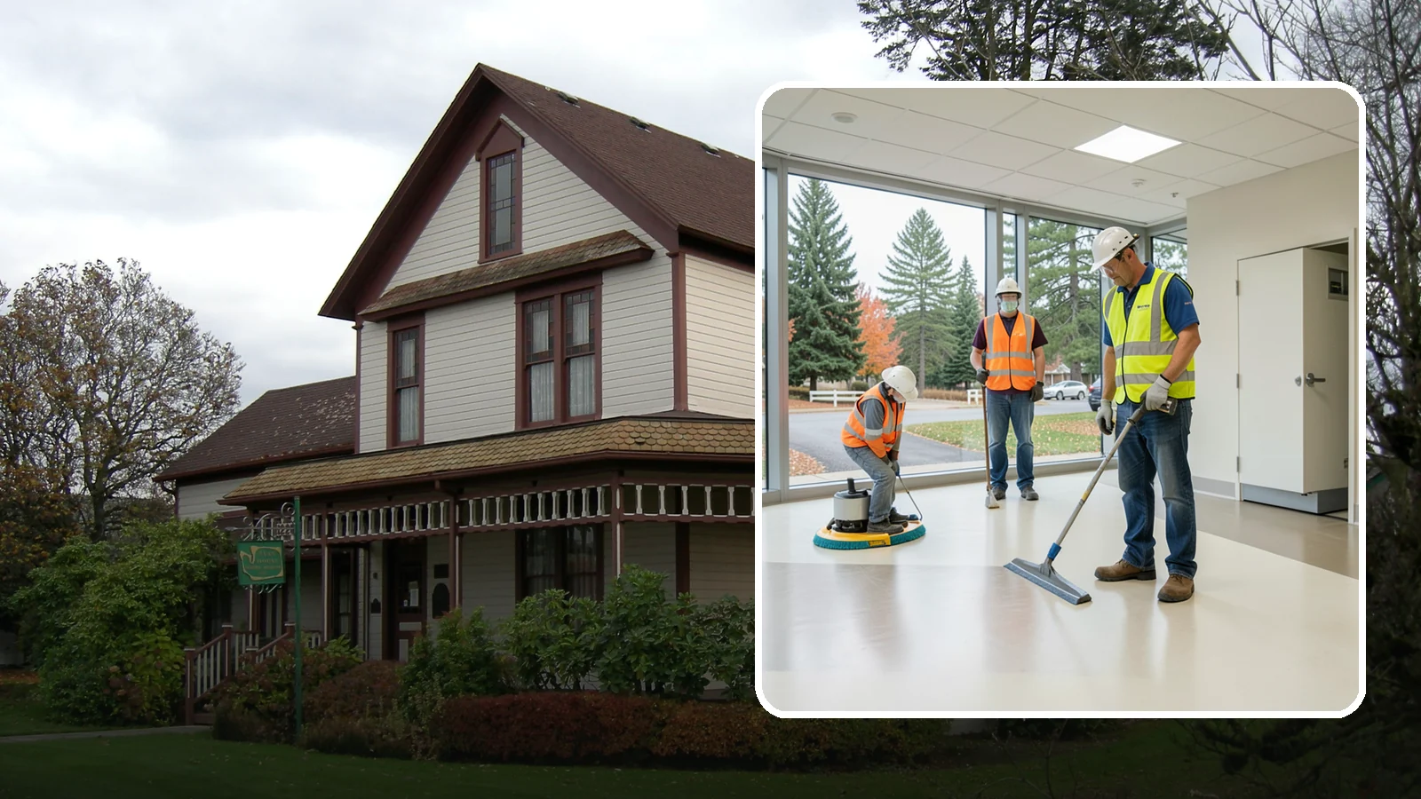Floor Care & Refinishing in Sumner, Pierce County, WA - Restore and protect hard and resilient floors in public buildings with professional stripping, refinishing, and care.