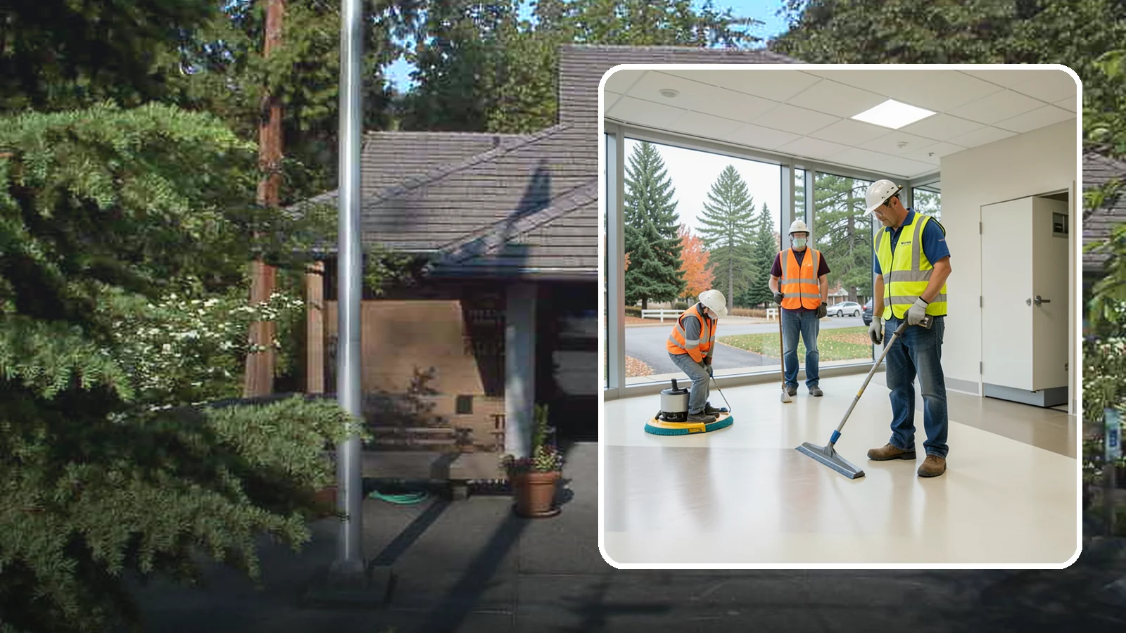 Floor Care & Refinishing in Yarrow Point, King County, WA - Restore and protect hard and resilient floors in public buildings with professional stripping, refinishing, and care.