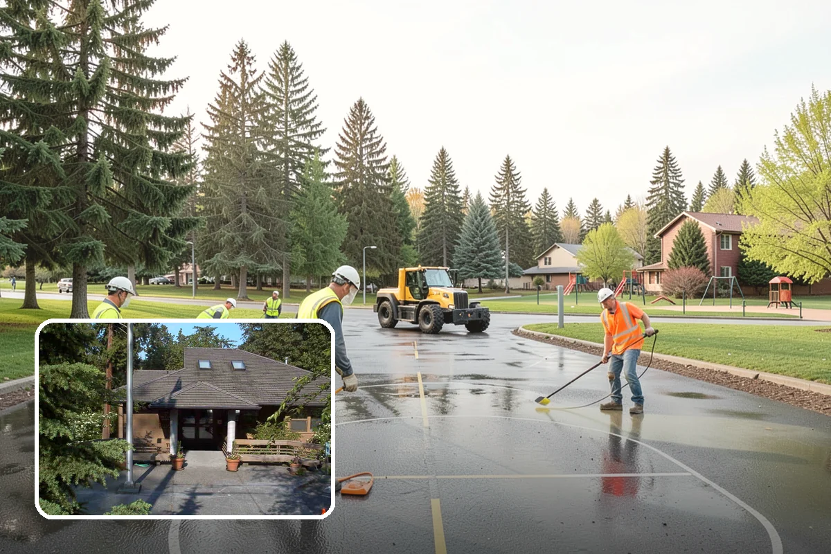 Floor Care & Refinishing in Yarrow Point, King County, WA - Restores appearance and extends the life of institutional floors
