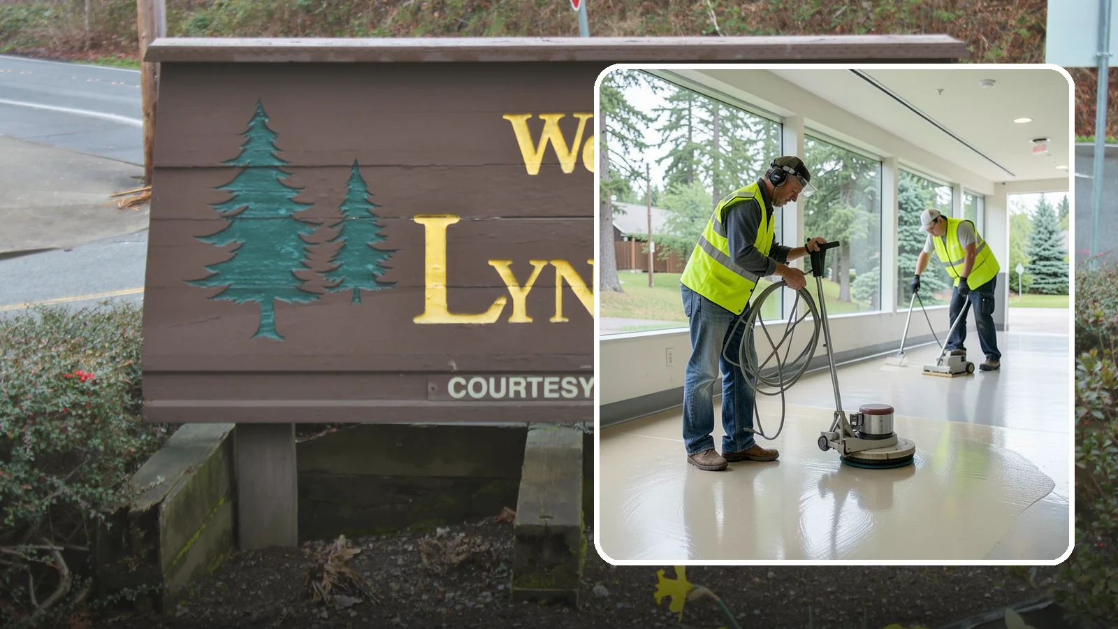 Floor Stripping & Waxing in Lynnwood, Snohomish County, WA - Periodic strip-and-wax restores protective finish and shine to hard floors in schools, offices, and public buildings.