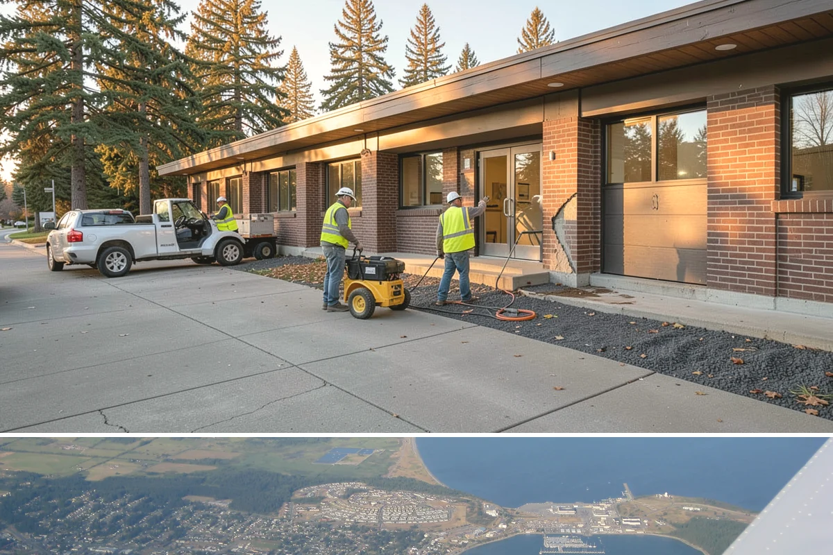 Floor Stripping & Waxing in Oak Harbor, Island County, WA - Summer breaks and holiday closures are the preferred windows, letting finishes cure fully in vacant buildings before occupants...