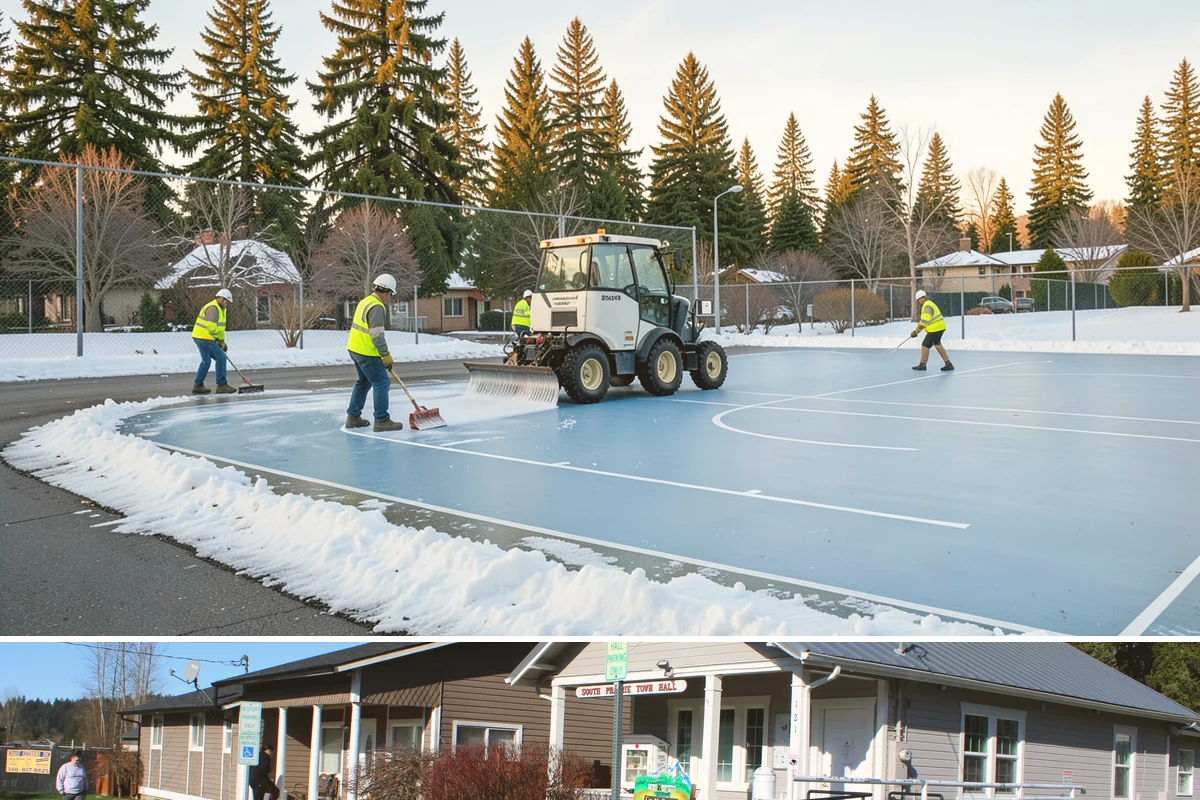Floor Stripping & Waxing in South Prairie, Pierce County, WA - Summer breaks and holiday closures are the preferred windows, letting finishes cure fully in vacant buildings before occupants...