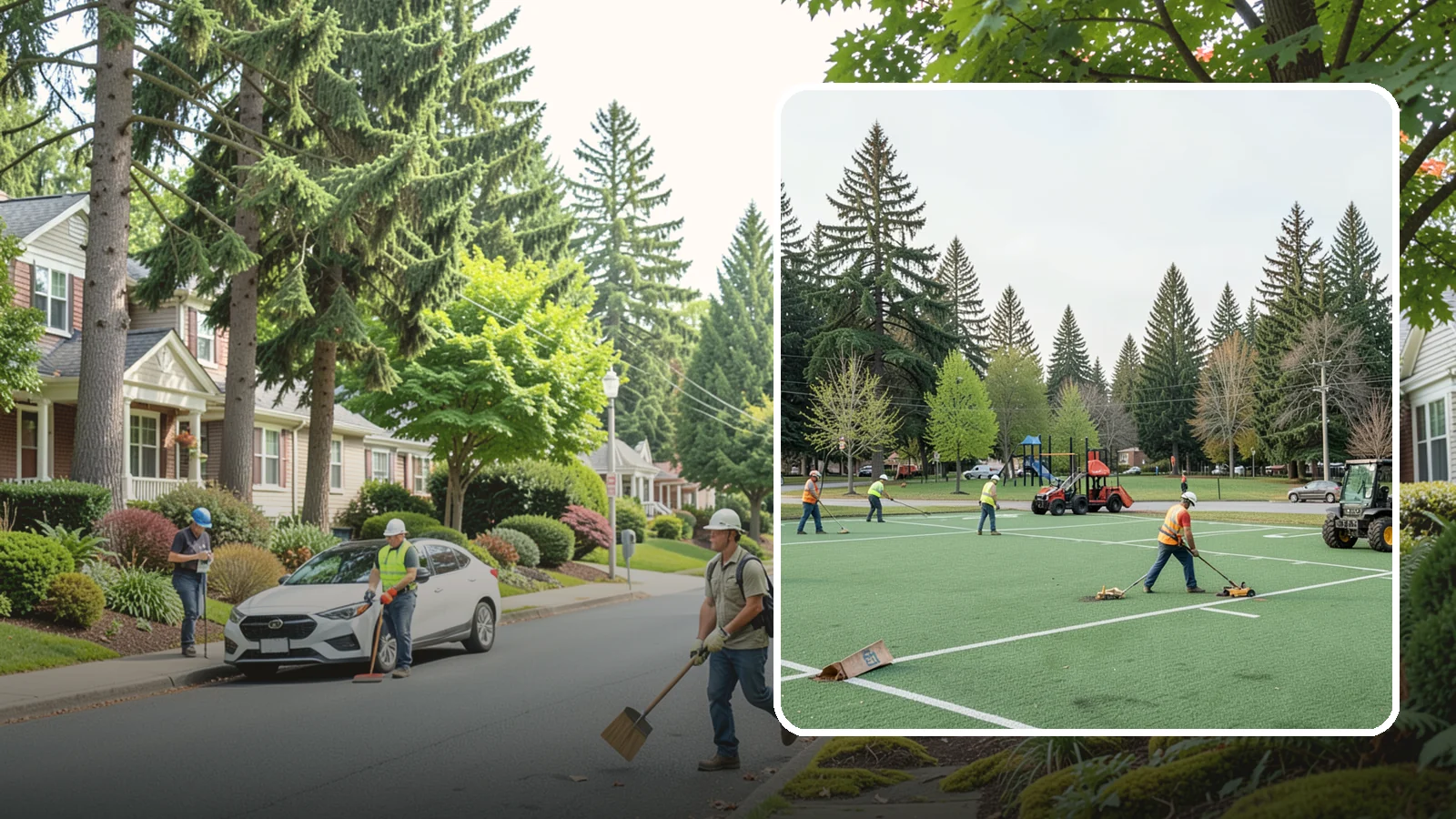Football Field Maintenance in Beaux Arts Village, King County, WA - Durable turf care for public football fields that sustains safe footing and coverage through contact play.