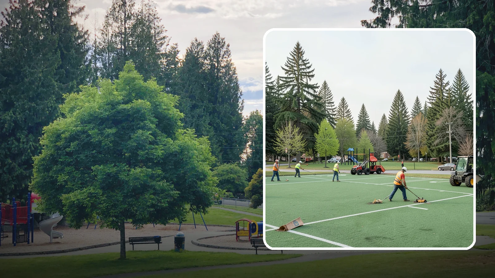 Football Field Maintenance in Bonney Lake, Pierce County, WA - Durable turf care for public football fields that sustains safe footing and coverage through contact play.