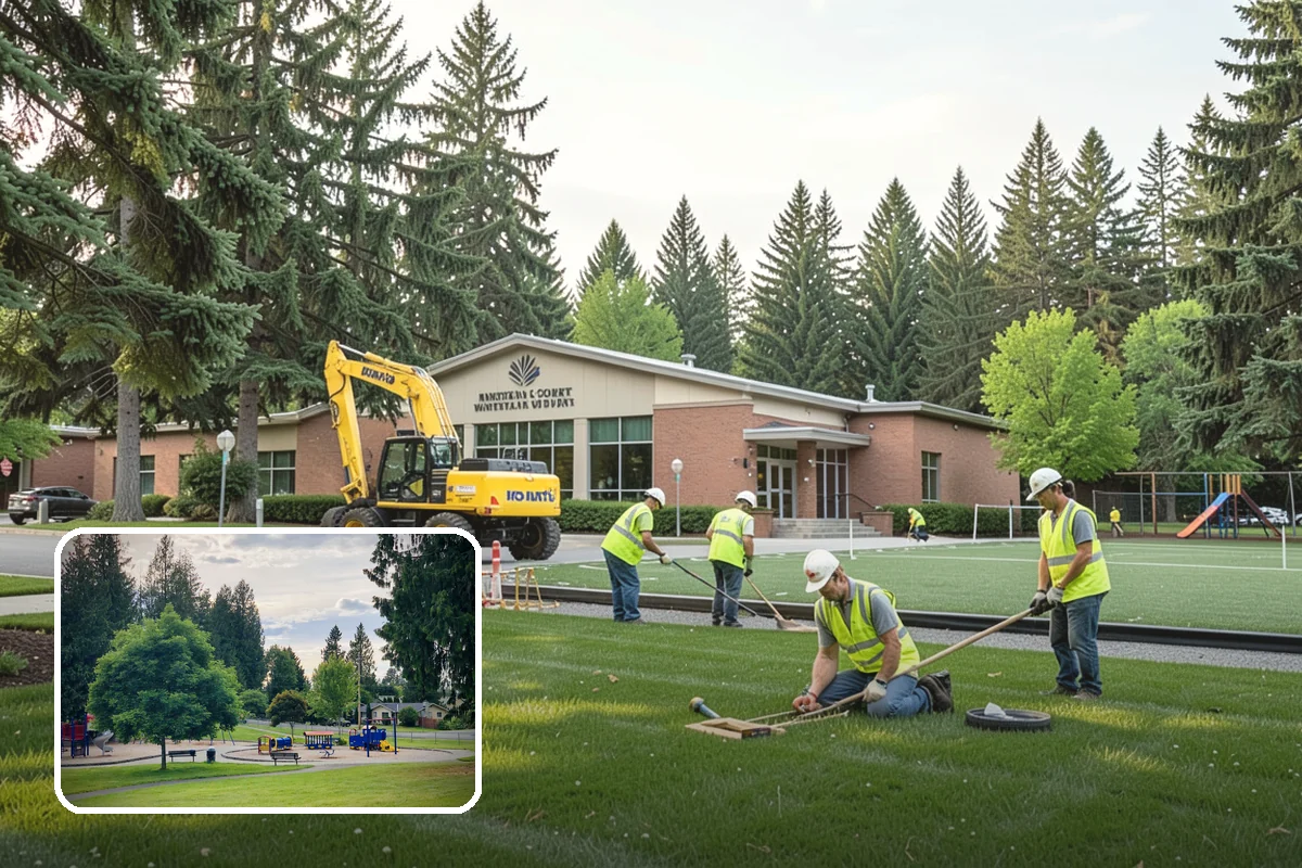 Football Field Maintenance in Bonney Lake, Pierce County, WA - Consistent footing that lowers injury risk during contact play