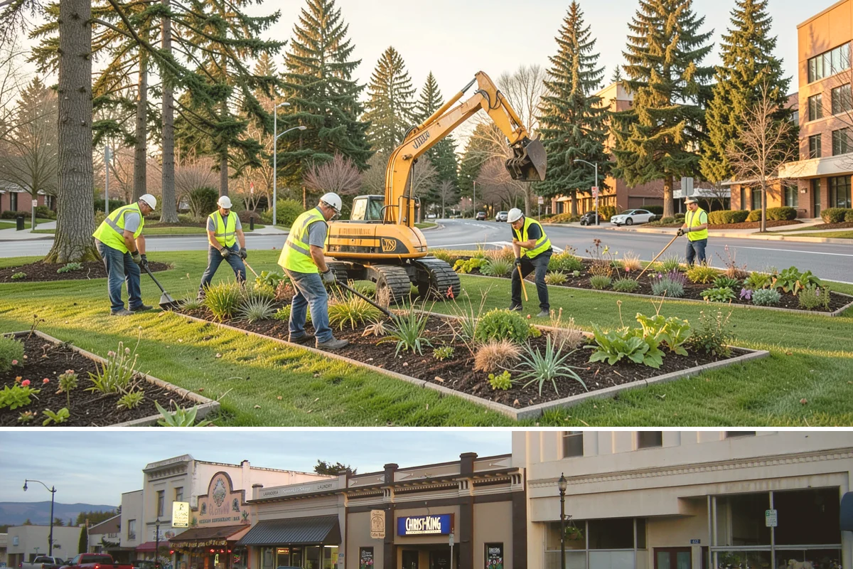 Football Field Maintenance in Burlington, Skagit County, WA - Peak maintenance aligns with the fall competition season, with renovation and seeding in spring and early summer.