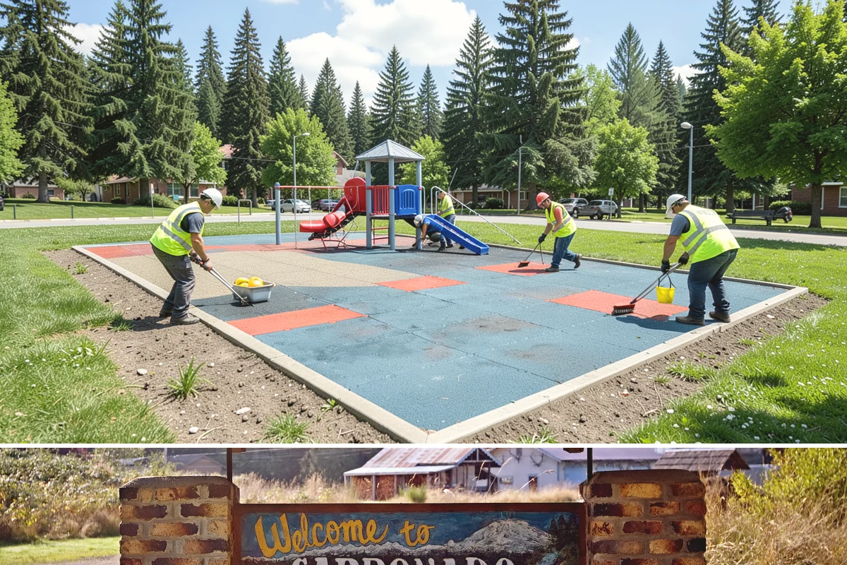 Football Field Maintenance in Carbonado, Pierce County, WA - Peak maintenance aligns with the fall competition season, with renovation and seeding in spring and early summer.
