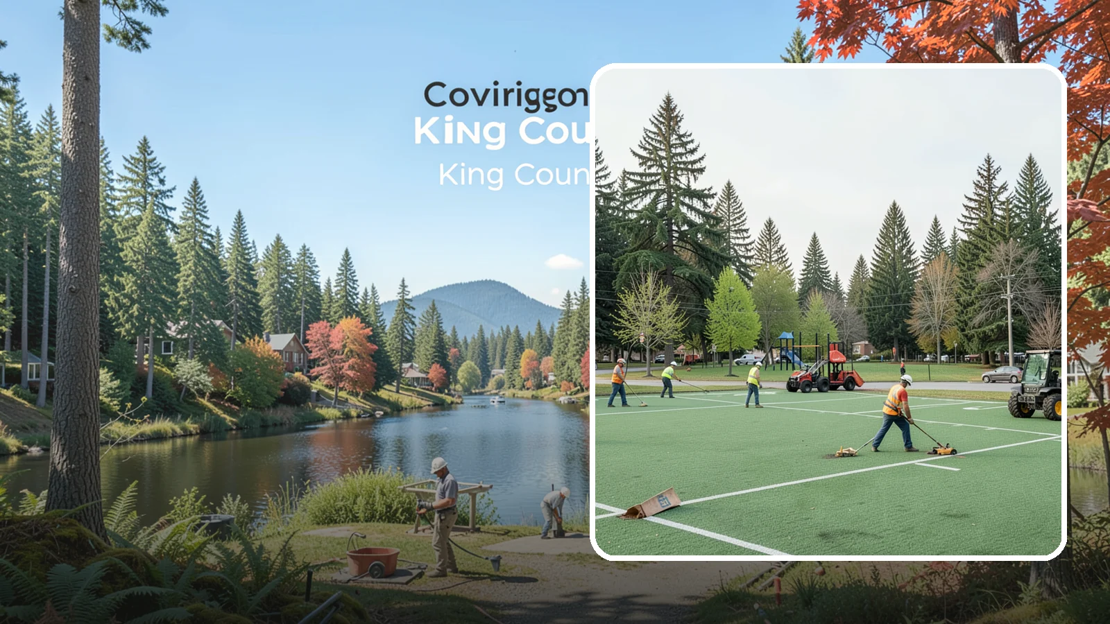 Football Field Maintenance in Covington, King County, WA - Durable turf care for public football fields that sustains safe footing and coverage through contact play.