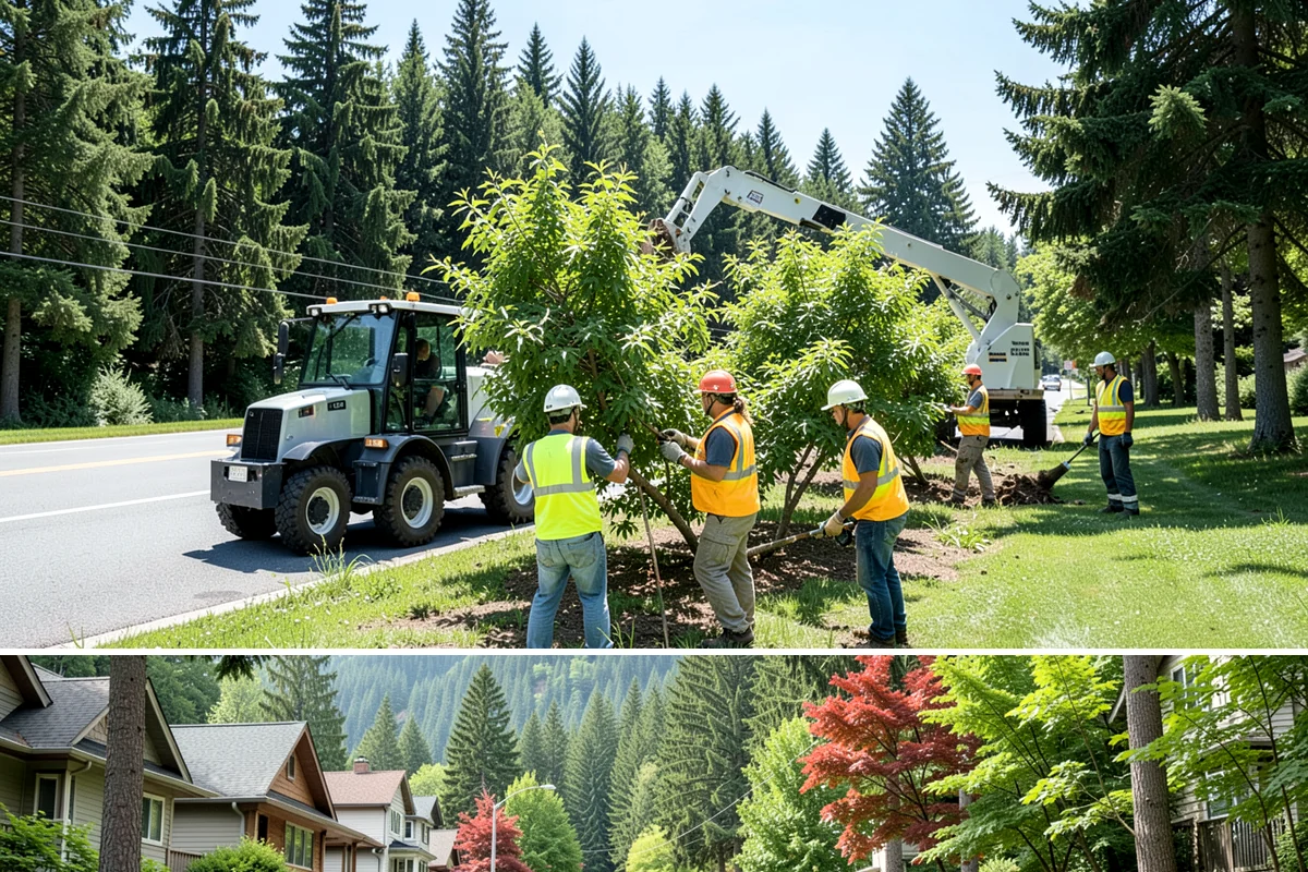 Football Field Maintenance in Darrington, Snohomish County, WA - Peak maintenance aligns with the fall competition season, with renovation and seeding in spring and early summer.