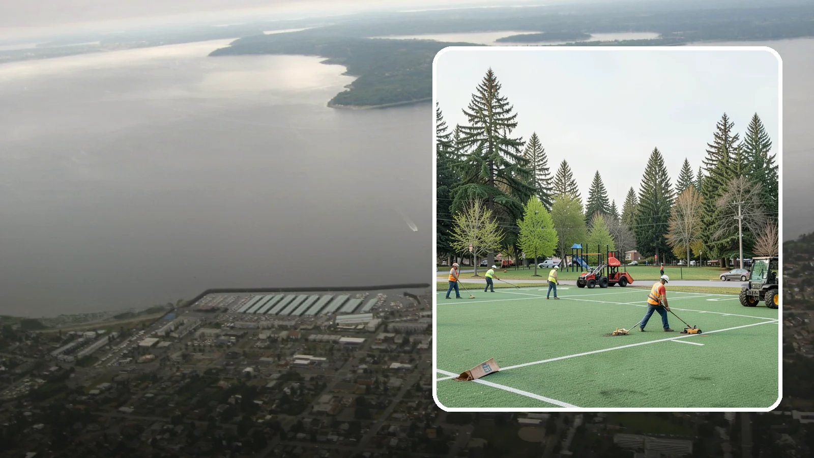 Football Field Maintenance in Des Moines, King County, WA - Durable turf care for public football fields that sustains safe footing and coverage through contact play.