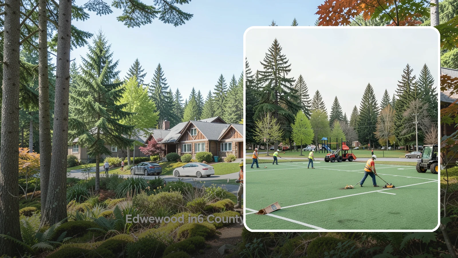 Football Field Maintenance in Edgewood, Pierce County, WA - Durable turf care for public football fields that sustains safe footing and coverage through contact play.