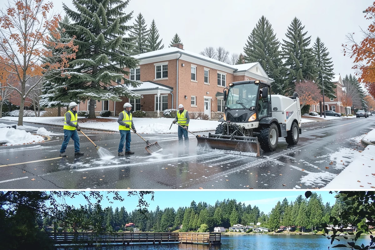 Football Field Maintenance in Federal Way, King County, WA - Peak maintenance aligns with the fall competition season, with renovation and seeding in spring and early summer.