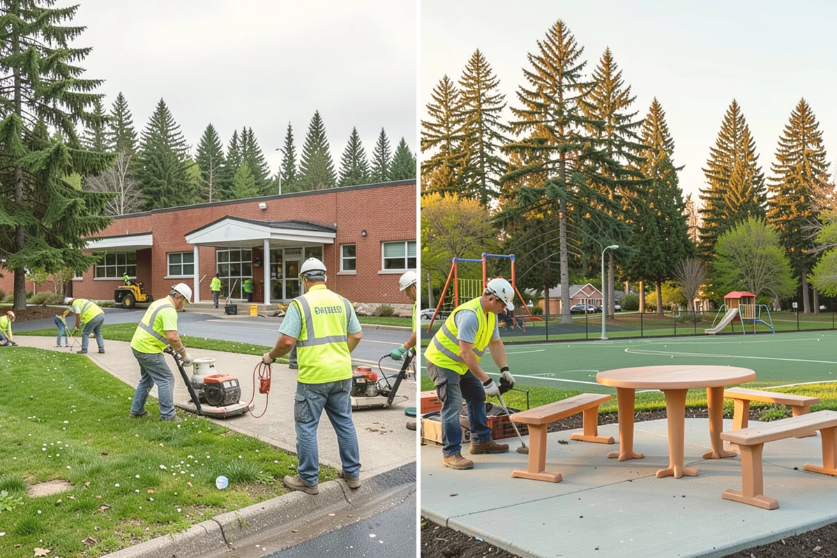 Football Field Maintenance in Fife, Pierce County, WA - Evaluate wear, firmness, and coverage across the field