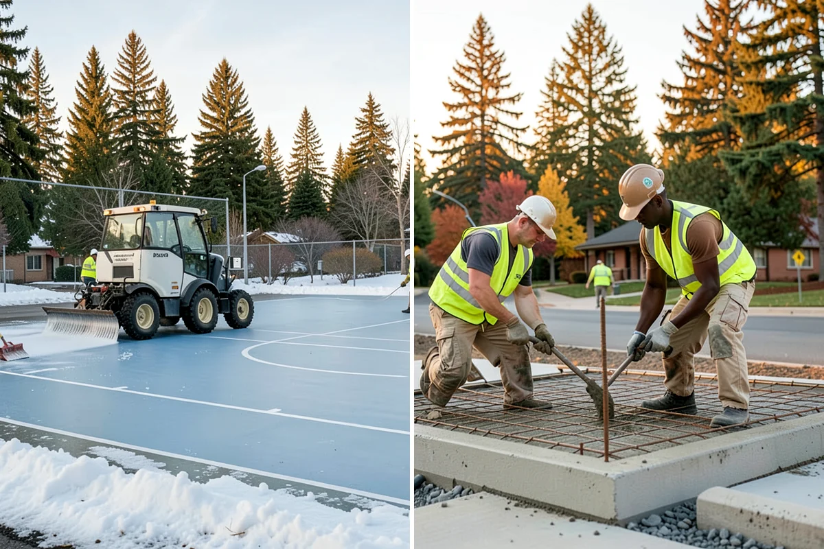 Football Field Maintenance in Gig Harbor, Pierce County, WA - Evaluate wear, firmness, and coverage across the field
