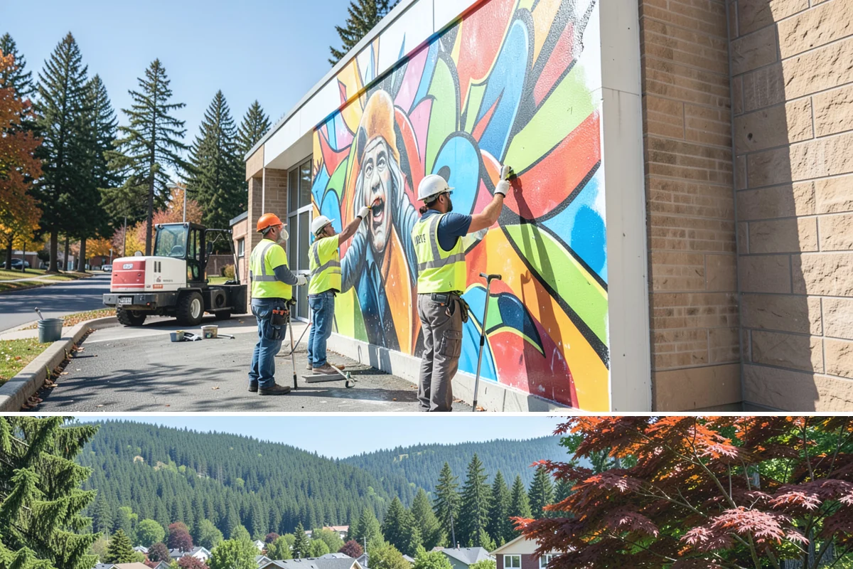 Football Field Maintenance in Index, Snohomish County, WA - Peak maintenance aligns with the fall competition season, with renovation and seeding in spring and early summer.