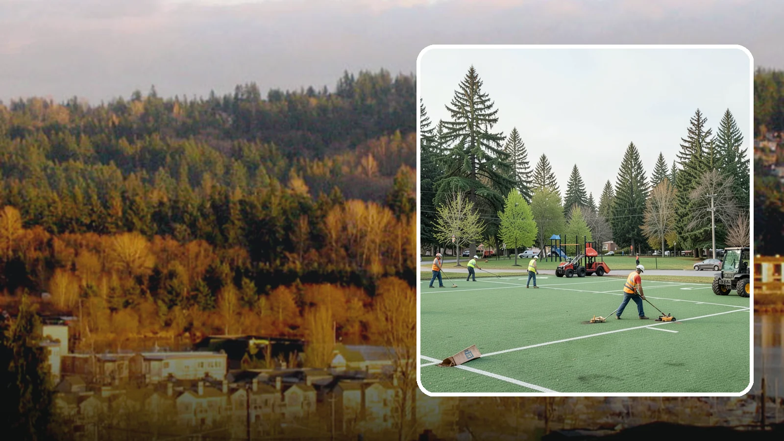Football Field Maintenance in Kenmore, King County, WA - Durable turf care for public football fields that sustains safe footing and coverage through contact play.