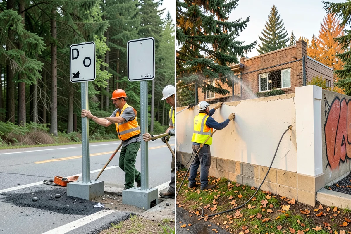 Football Field Maintenance in Kenmore, King County, WA - Evaluate wear, firmness, and coverage across the field