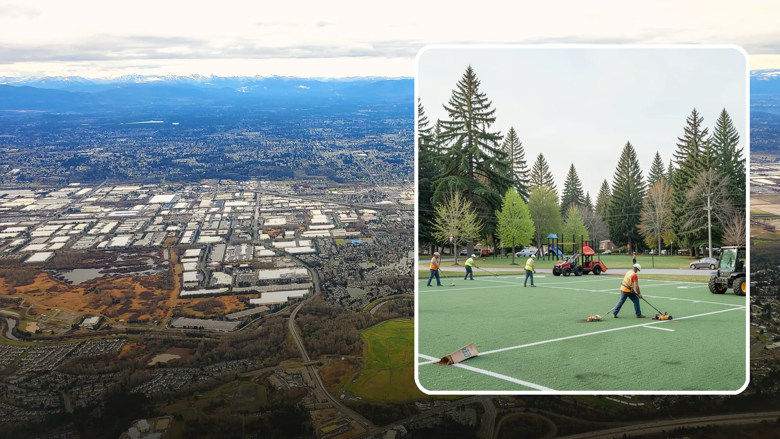 Football Field Maintenance in Kent, King County, WA - Durable turf care for public football fields that sustains safe footing and coverage through contact play.