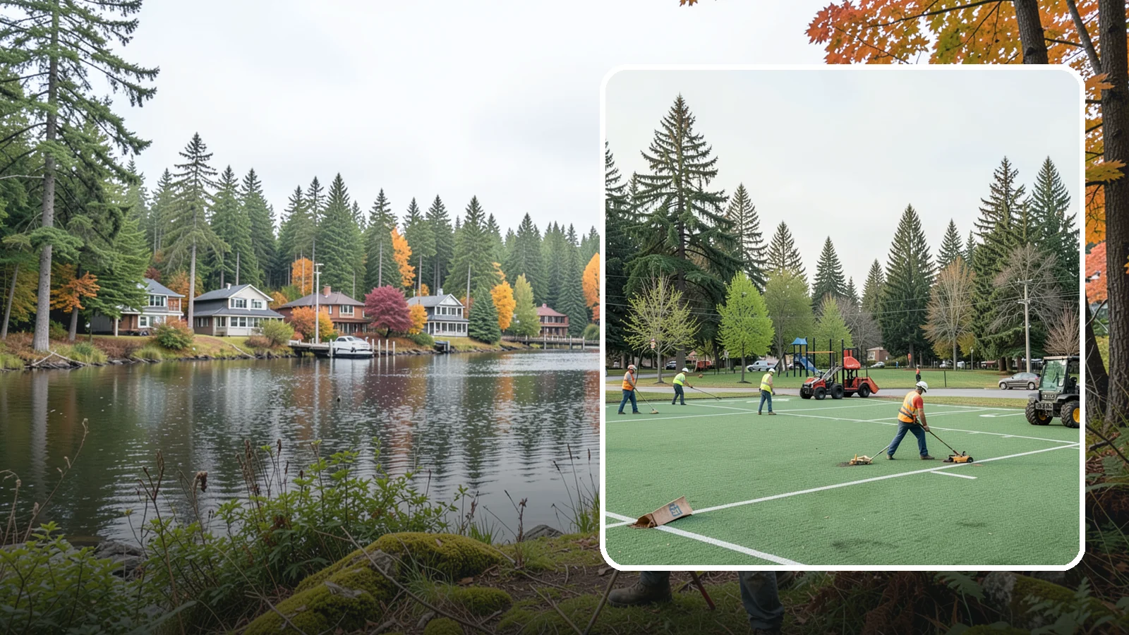 Football Field Maintenance in La Conner, Skagit County, WA - Durable turf care for public football fields that sustains safe footing and coverage through contact play.