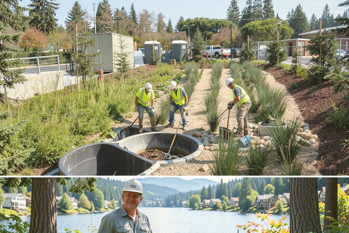 Football Field Maintenance in Milton, King County, WA - Peak maintenance aligns with the fall competition season, with renovation and seeding in spring and early summer.