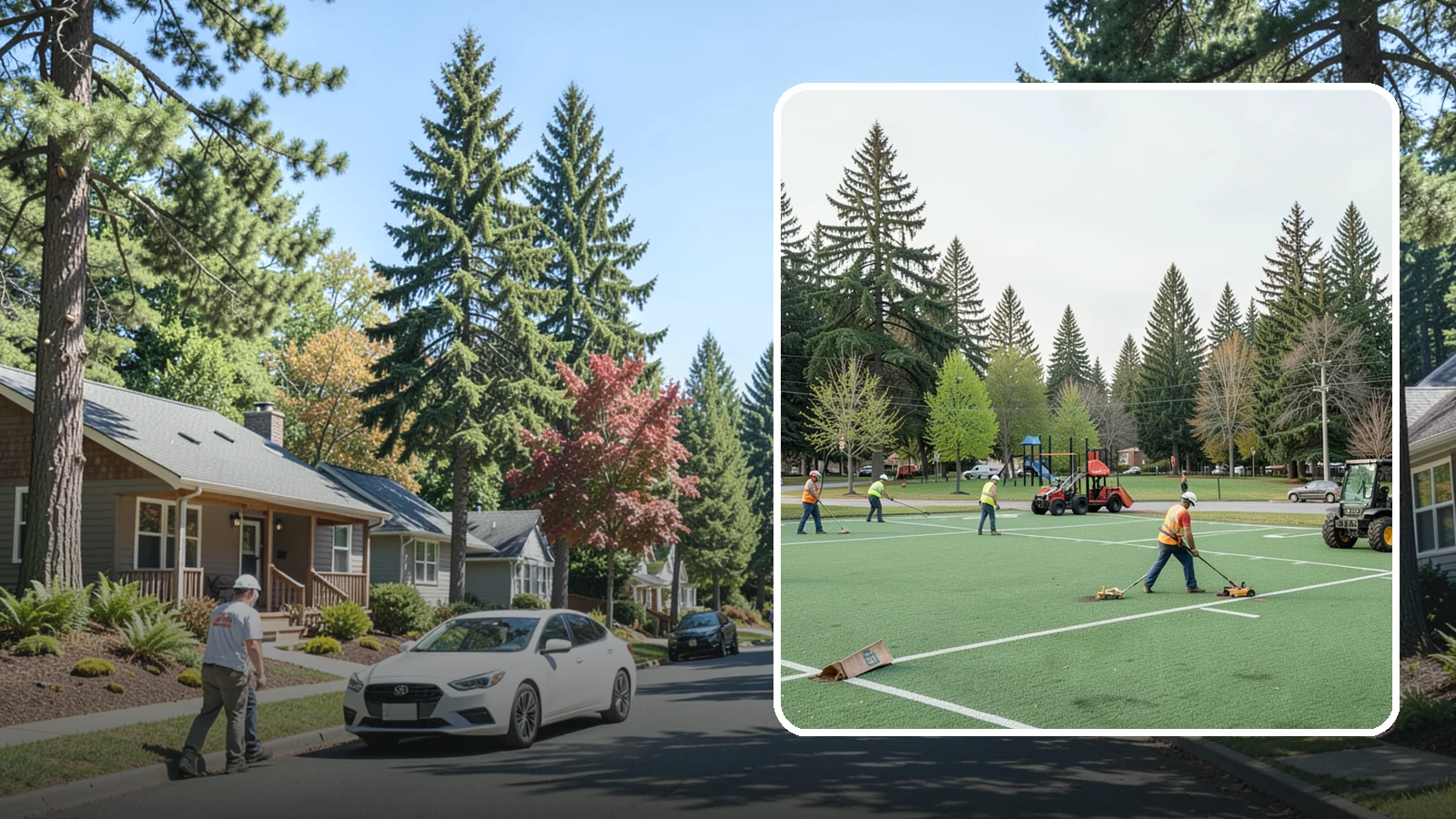 Football Field Maintenance in Orting, Pierce County, WA - Durable turf care for public football fields that sustains safe footing and coverage through contact play.