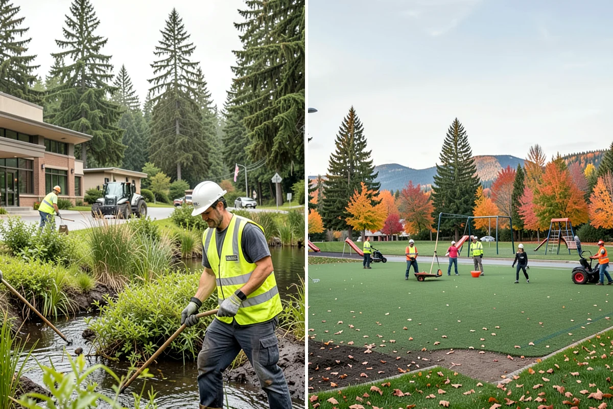 Football Field Maintenance in Seattle, King County, WA - Evaluate wear, firmness, and coverage across the field