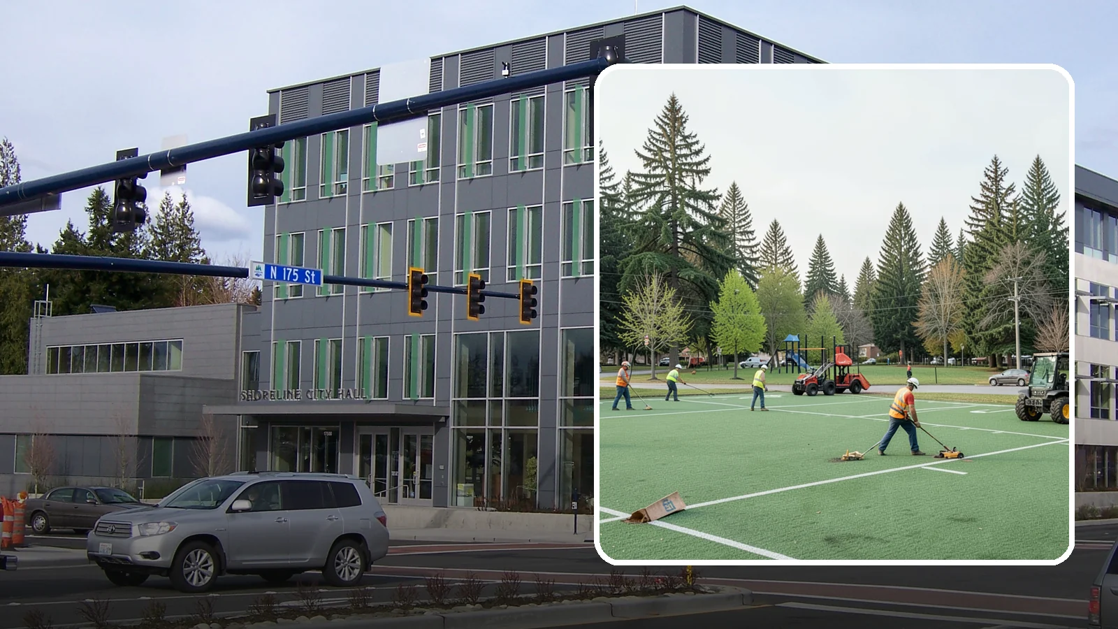 Football Field Maintenance in Shoreline, King County, WA - Durable turf care for public football fields that sustains safe footing and coverage through contact play.