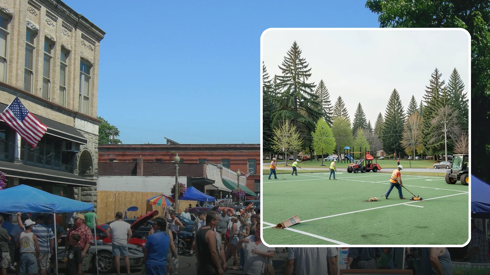 Football Field Maintenance in Snohomish, Snohomish County, WA - Durable turf care for public football fields that sustains safe footing and coverage through contact play.