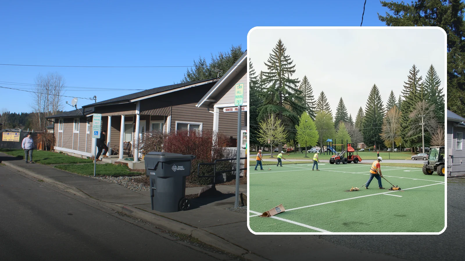 Football Field Maintenance in South Prairie, Pierce County, WA - Durable turf care for public football fields that sustains safe footing and coverage through contact play.