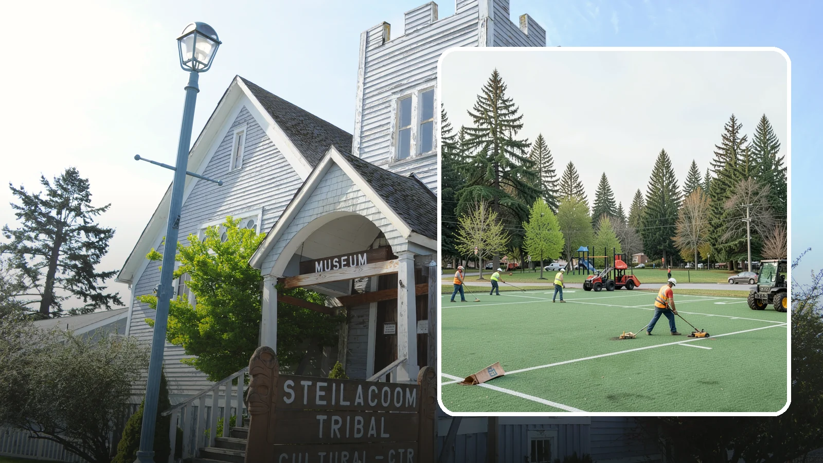 Football Field Maintenance in Steilacoom, Pierce County, WA - Durable turf care for public football fields that sustains safe footing and coverage through contact play.