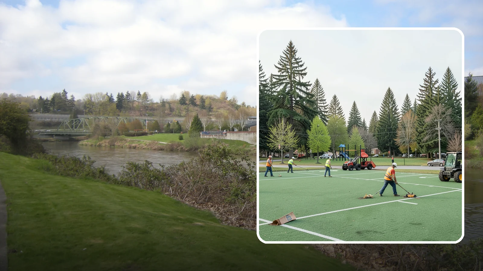 Football Field Maintenance in Tukwila, King County, WA - Durable turf care for public football fields that sustains safe footing and coverage through contact play.