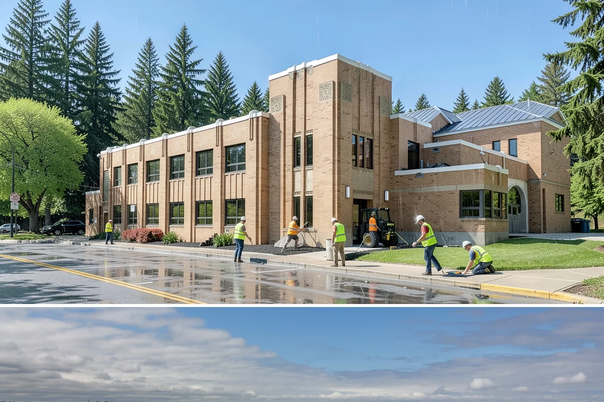 Football Field Maintenance in University Place, Pierce County, WA - Peak maintenance aligns with the fall competition season, with renovation and seeding in spring and early summer.