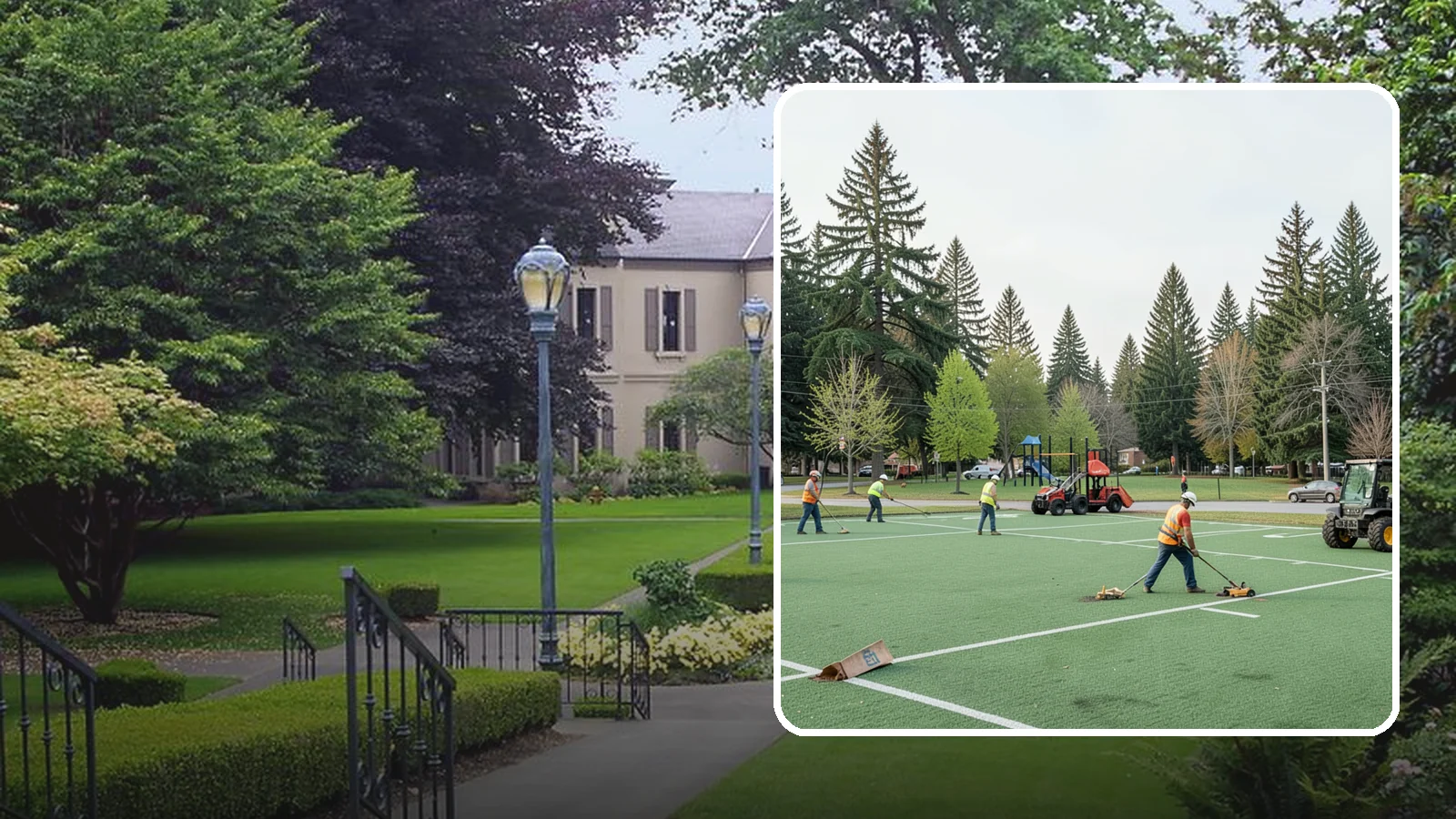 Football Field Maintenance in Woodinville, King County, WA - Durable turf care for public football fields that sustains safe footing and coverage through contact play.
