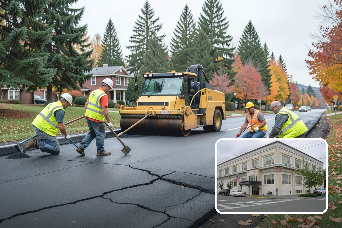 French Drain Installation in Anacortes, Skagit County, WA - Intercepts groundwater before it damages structures or facilities