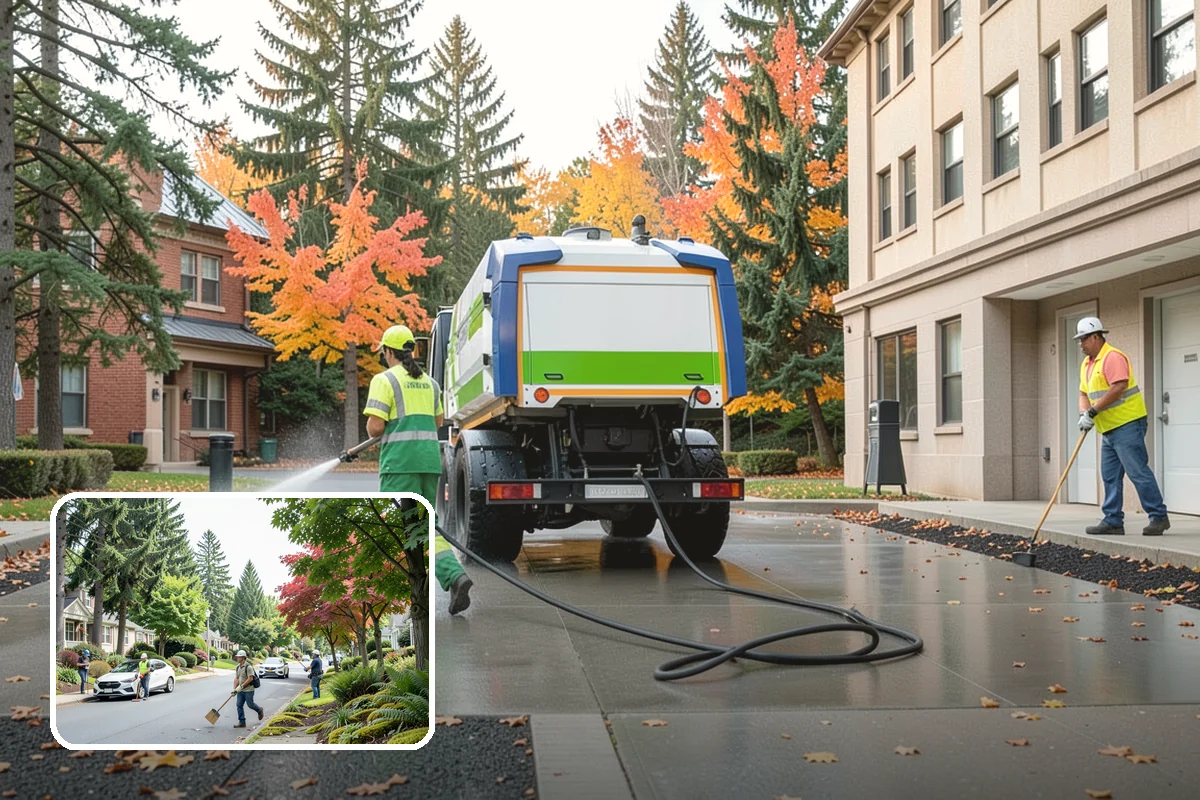 French Drain Installation in Beaux Arts Village, King County, WA - Intercepts groundwater before it damages structures or facilities