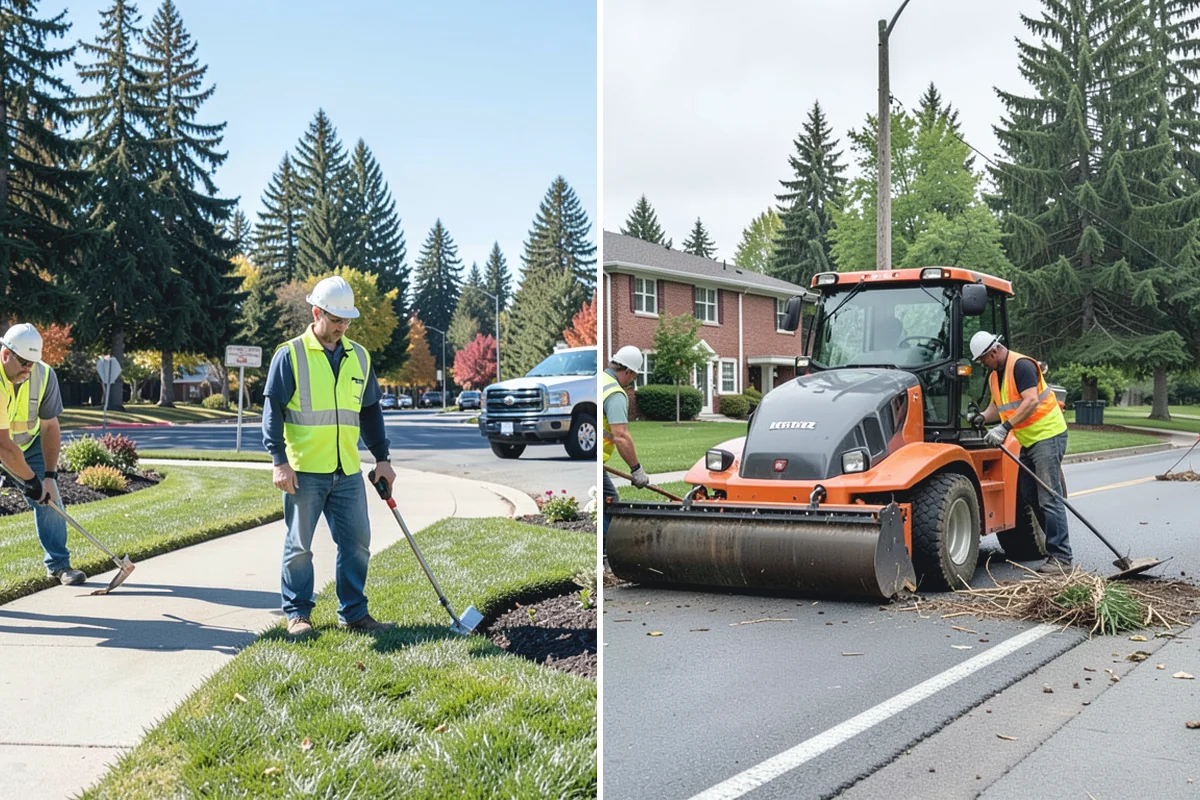 French Drain Installation in Beaux Arts Village, King County, WA - Investigate the saturation source and design drain alignment and slope