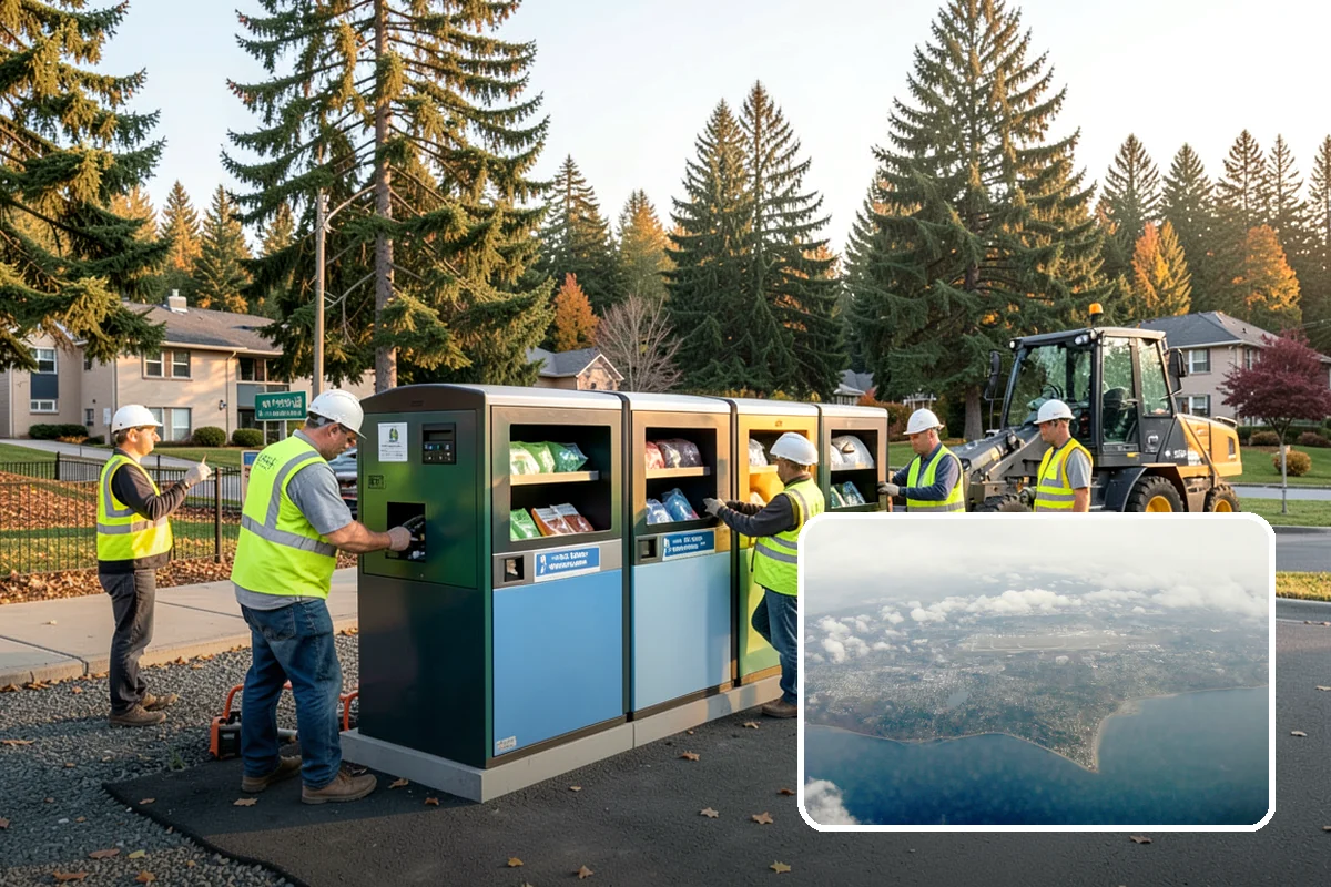 French Drain Installation in Burien, King County, WA - Intercepts groundwater before it damages structures or facilities