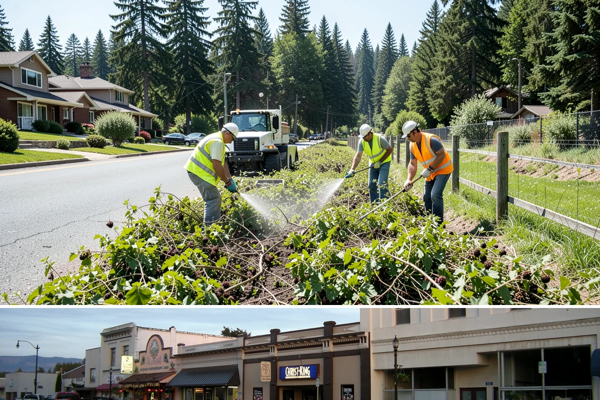 French Drain Installation in Burlington, Skagit County, WA - French drains are best installed in the drier summer window when the water table drops, easing excavation and allowing stable...