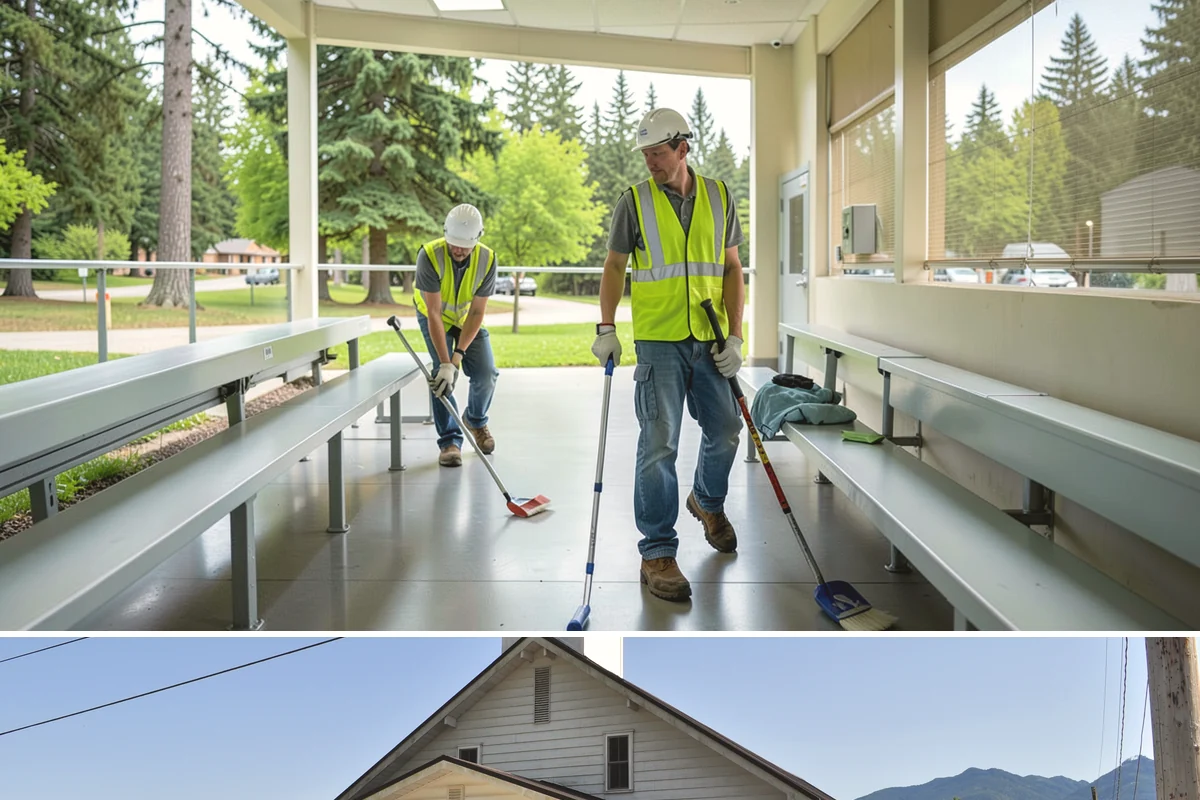French Drain Installation in Concrete, Skagit County, WA - French drains are best installed in the drier summer window when the water table drops, easing excavation and allowing stable...