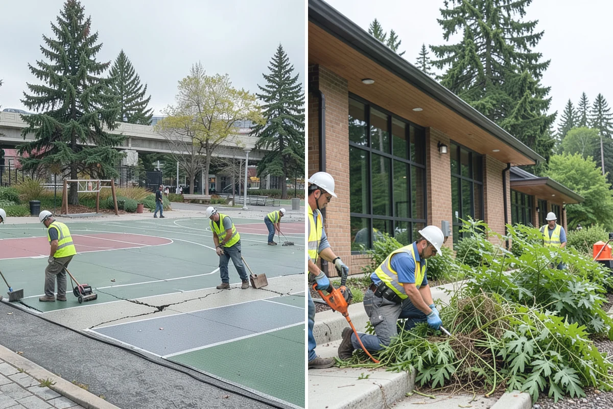 French Drain Installation in Coupeville, Island County, WA - Investigate the saturation source and design drain alignment and slope