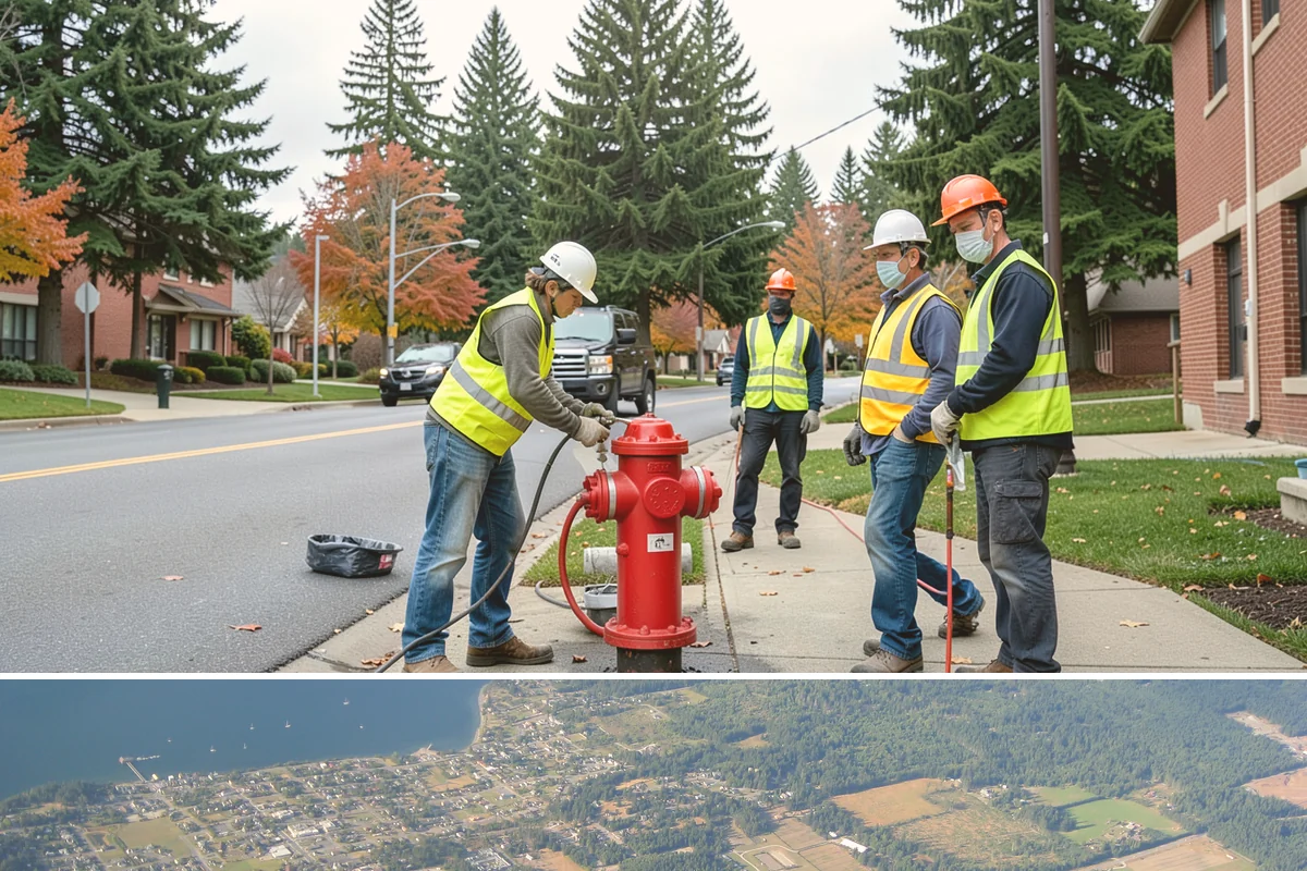 French Drain Installation in Coupeville, Island County, WA - French drains are best installed in the drier summer window when the water table drops, easing excavation and allowing stable...
