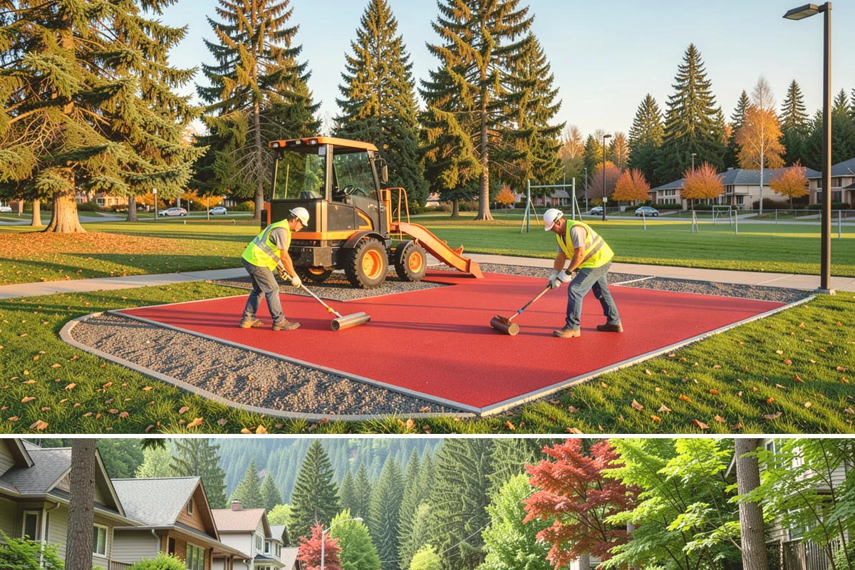 French Drain Installation in Darrington, Snohomish County, WA - French drains are best installed in the drier summer window when the water table drops, easing excavation and allowing stable...