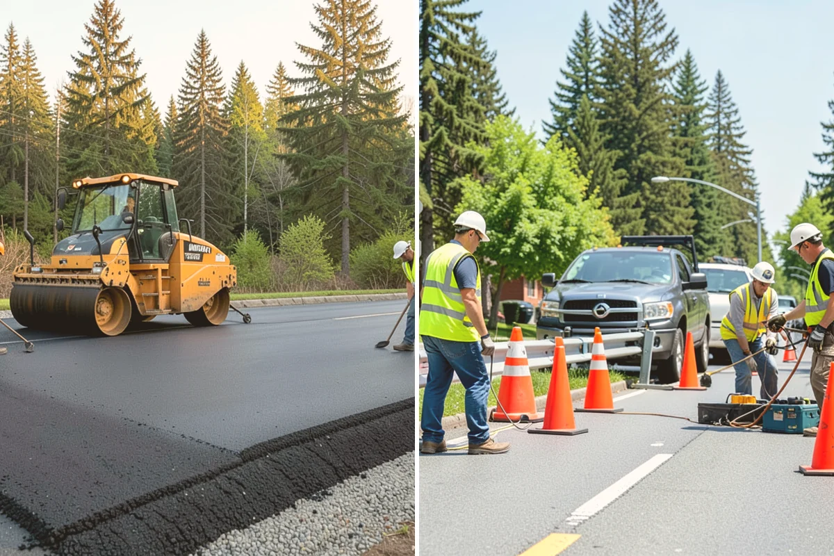 French Drain Installation in Eatonville, Pierce County, WA - Investigate the saturation source and design drain alignment and slope