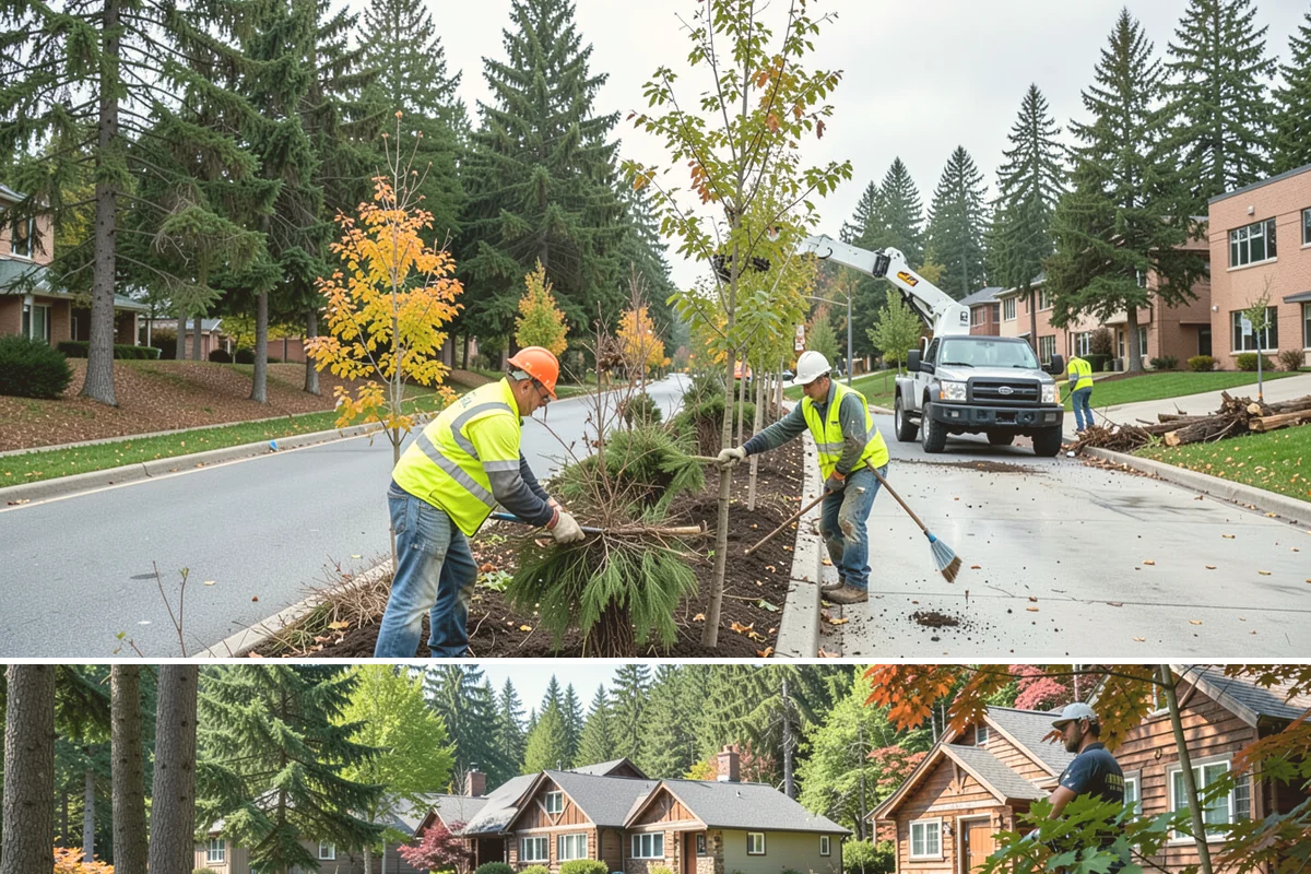 French Drain Installation in Edgewood, Pierce County, WA - French drains are best installed in the drier summer window when the water table drops, easing excavation and allowing stable...